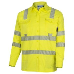 Oberon Safety FR Arc Rated Button Front
Work shirt safety Reflective Mens XL